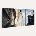 Custom 3 Panel Canvas Print, Personalized Photo Split Wall Art Set