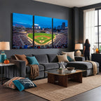 Target Field Stadium Wall Art Canvas Print, Minnesota Twins