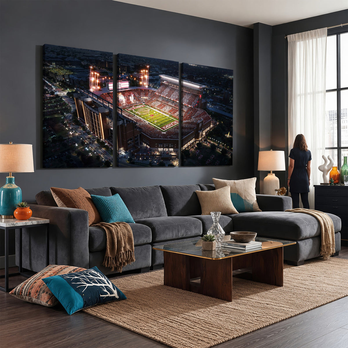 Oklahoma Memorial Stadium, Gaylord Memorial Stadium Wall Art