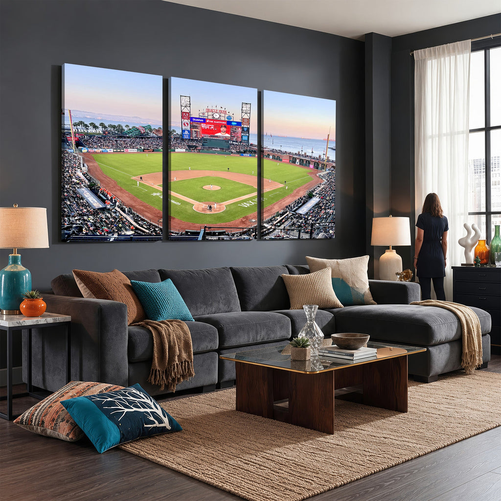 San Francisco Giants Baseball Team Print, Oracle Park