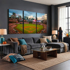 St. Louis Cardinals Baseball Team Print, Busch Stadium Wall Art, Framed and Ready to Hang