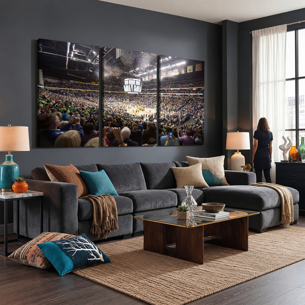 Bridgestone Arena Wall Art Canvas, Nashville Predators