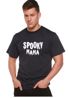 Spooky Mama Halloween Men's Bamboo Viscose/Organic Cotton Short Sleeve Graphic T-Shirt