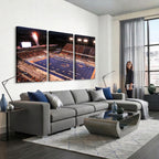 Boise State Broncos Albertsons Stadium Wall Art Canvas Print