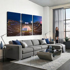 Oklahoma Sooners Memorial Stadium Wall Art Canvas Print