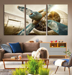 Vintage Airplane Canvas Print