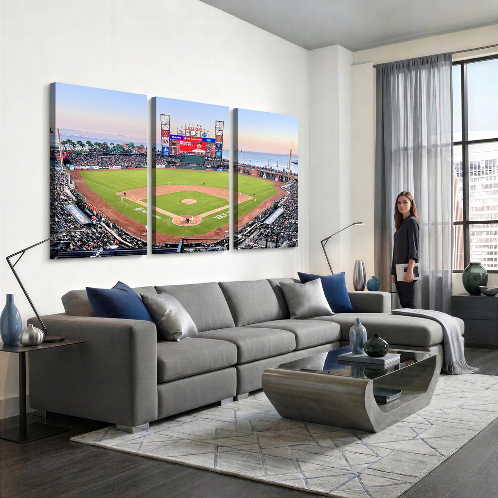 San Francisco Giants Baseball Team Print, Oracle Park