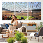 Cleveland Browns Stadium Wall Art Canvas Print
