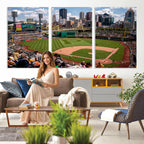 Pittsburgh Pirates Baseball Team Print, PNC Park Stadium
