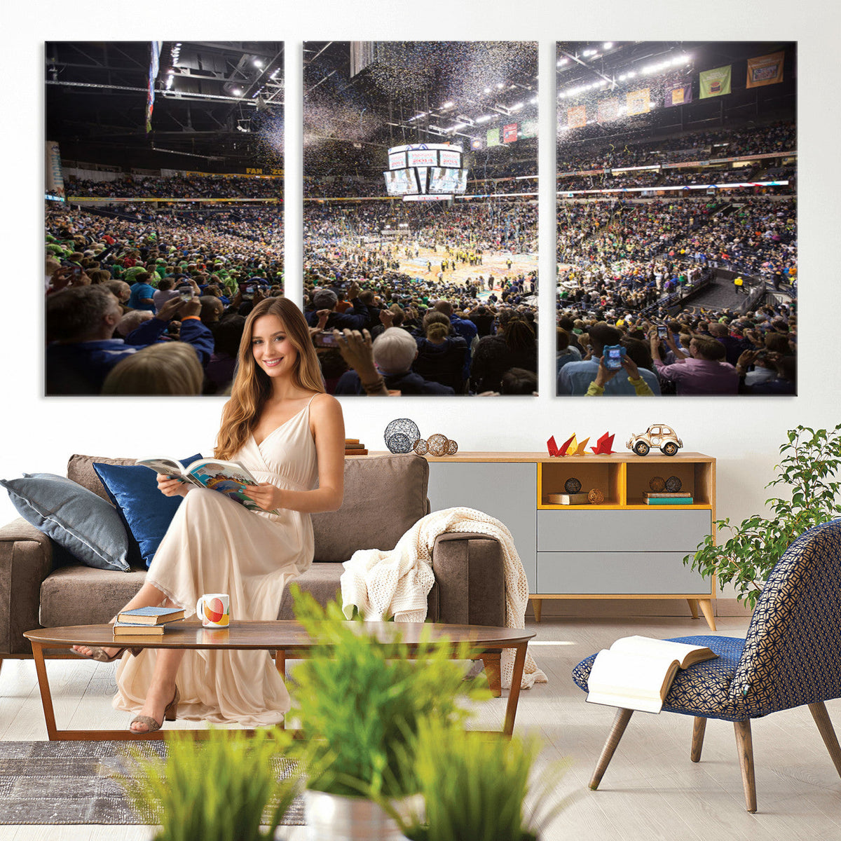 Bridgestone Arena Wall Art Canvas, Nashville Predators