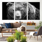 399 Grizzly Bear Canvas Print, Ready to Hang Wall Art