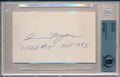 Ann Meyers UCLA HOF Signed/Inscribed 3x5 Index Card Beckett 148293