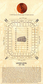 Super Bowl XXXIII Vintage Broncos-Falcons Ticket Stub John Elway MVP BA187588