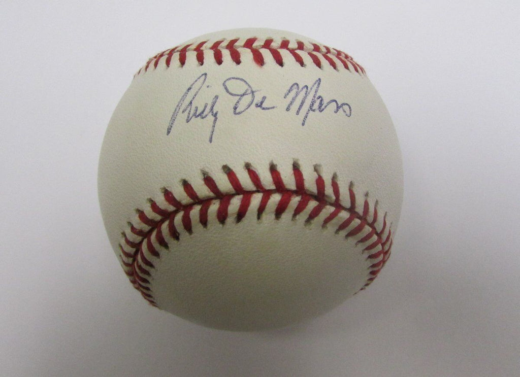 Billy Demars Signed ONL Rawlings Baseball JSA 138225