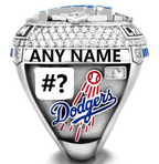 Personalized  Los Angeles Dodgers World Series Ring – Custom Name & Number | Unique Gift for Fans