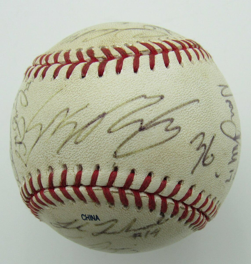 2003 Harrisburg Senators AA Minor League Team Signed by 22 EL Baseball 148885