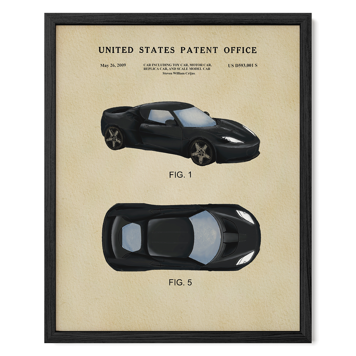 Black Sports Car (2009)