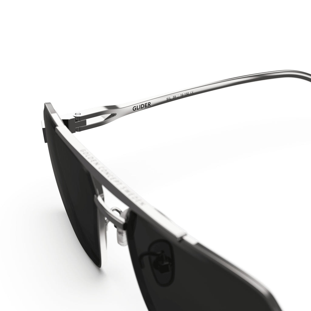Glider Sunglasses // Silver