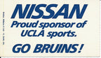 1987 UCLA Bruins vs. Fresno State Football Game AIKMAN Ticket Stub 148641