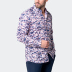 Fibonacci Rad Button-Up // Blue