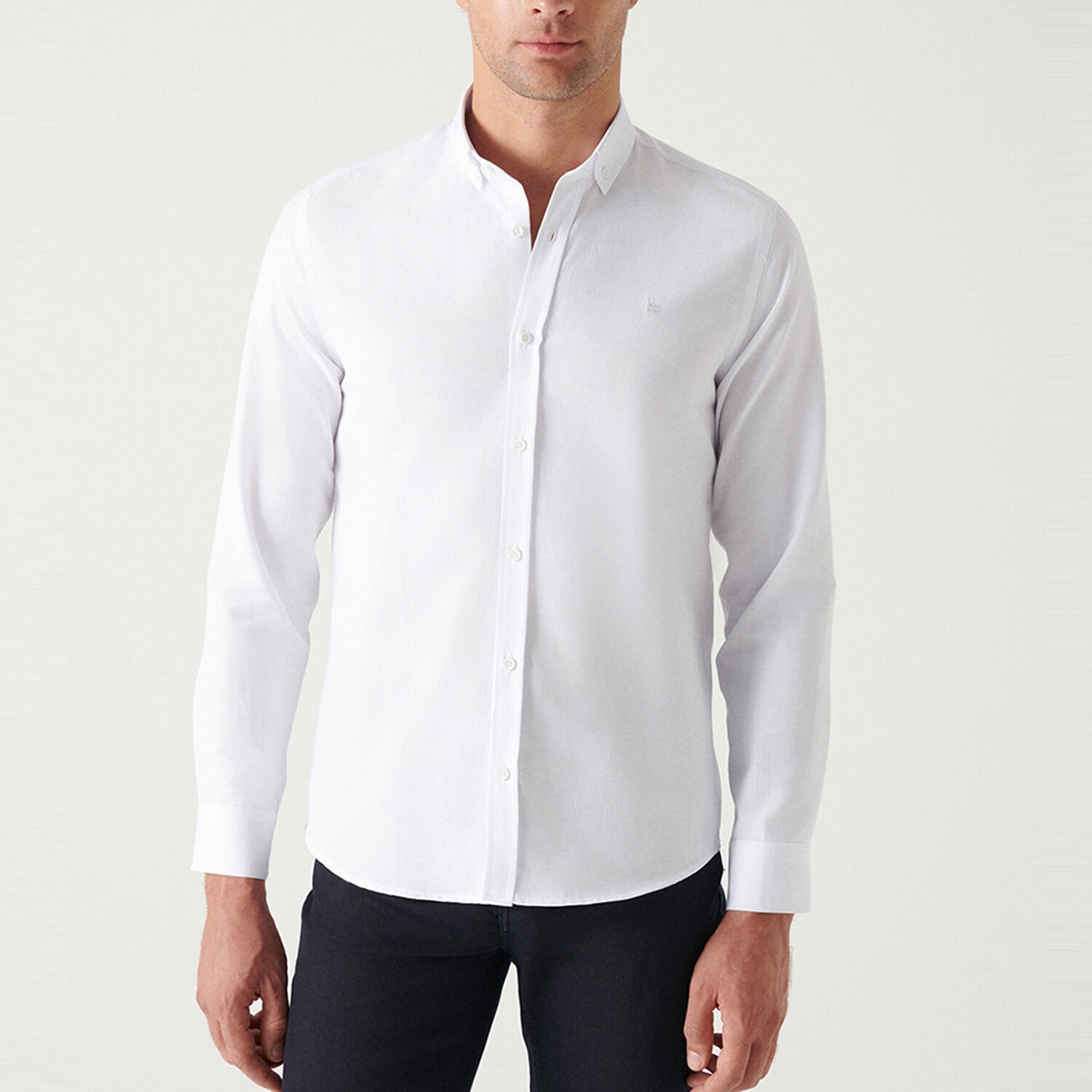 Oxford Regular Fit Shirt // White