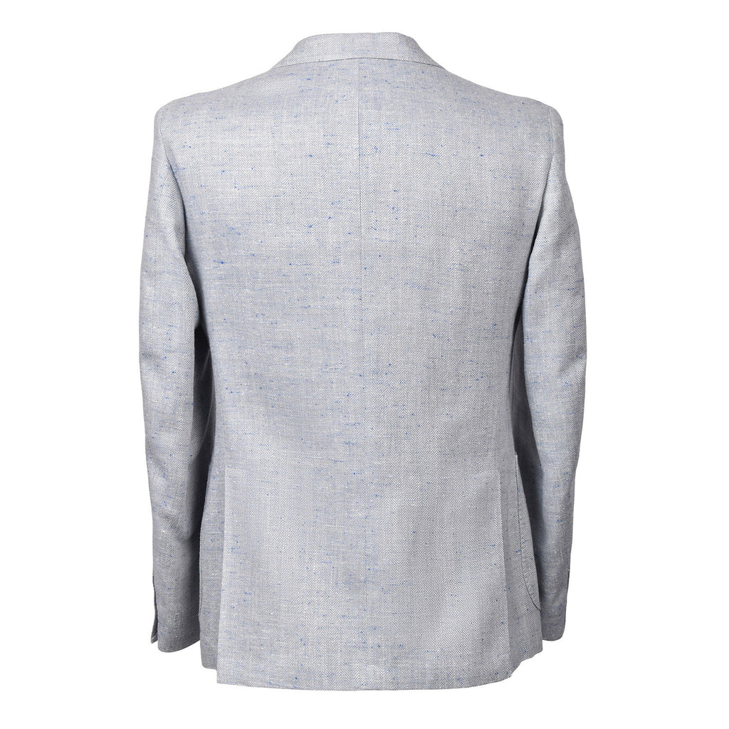 Loro Piana // Javier Blazer // Light Gray + Blue
