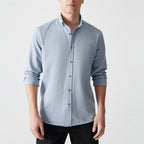 Oxford Regular Fit Shirt // Dark Blue