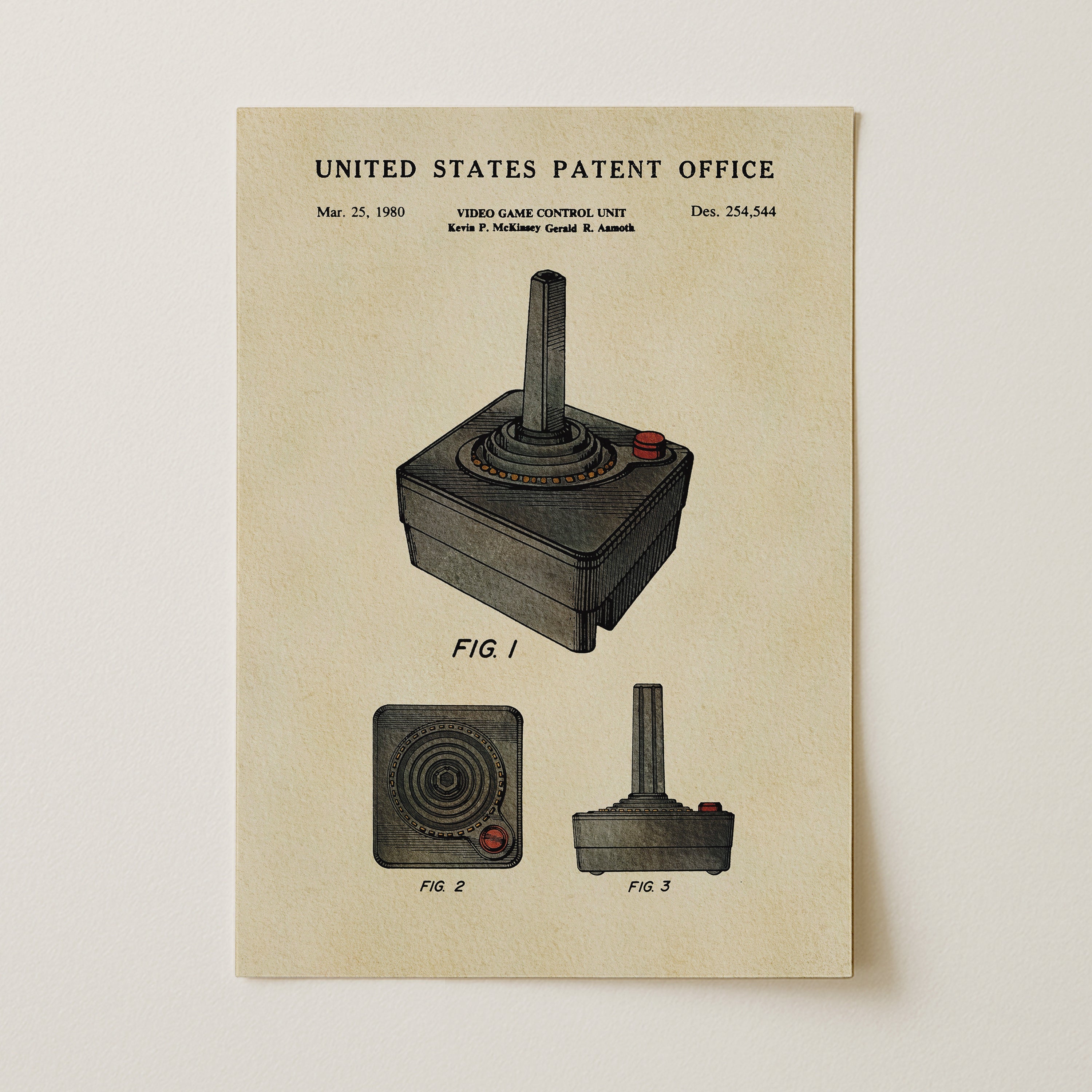 Retro Video Game Controller (1980)