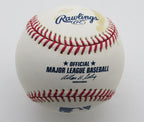 Eric Wedge/Brian Anderson Dual-Autographed OML Baseball Cleveland Indians 180090