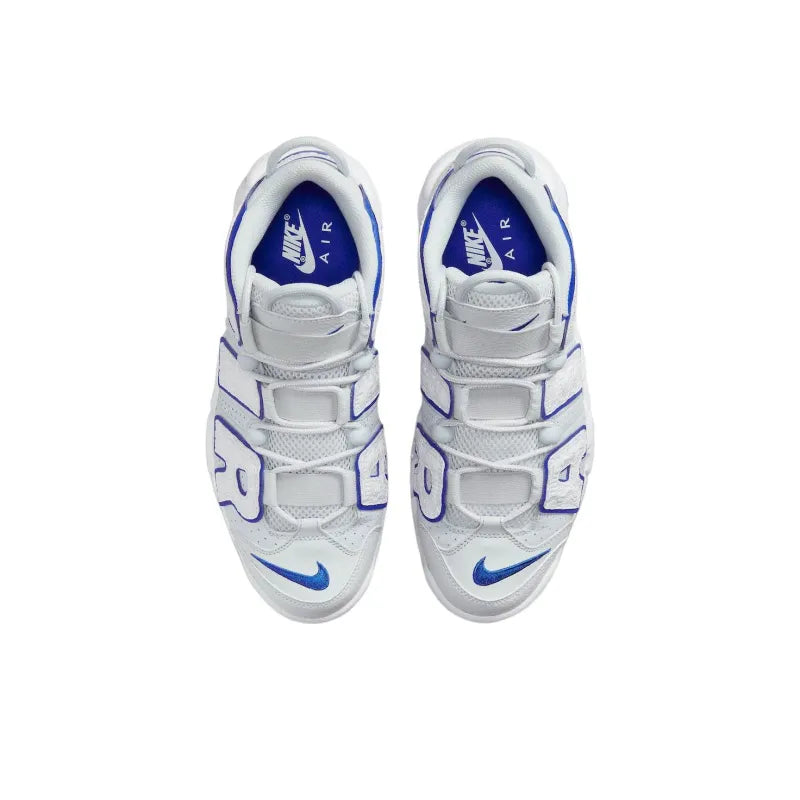 Nike Air More Uptempo Embossed White Royal Blue