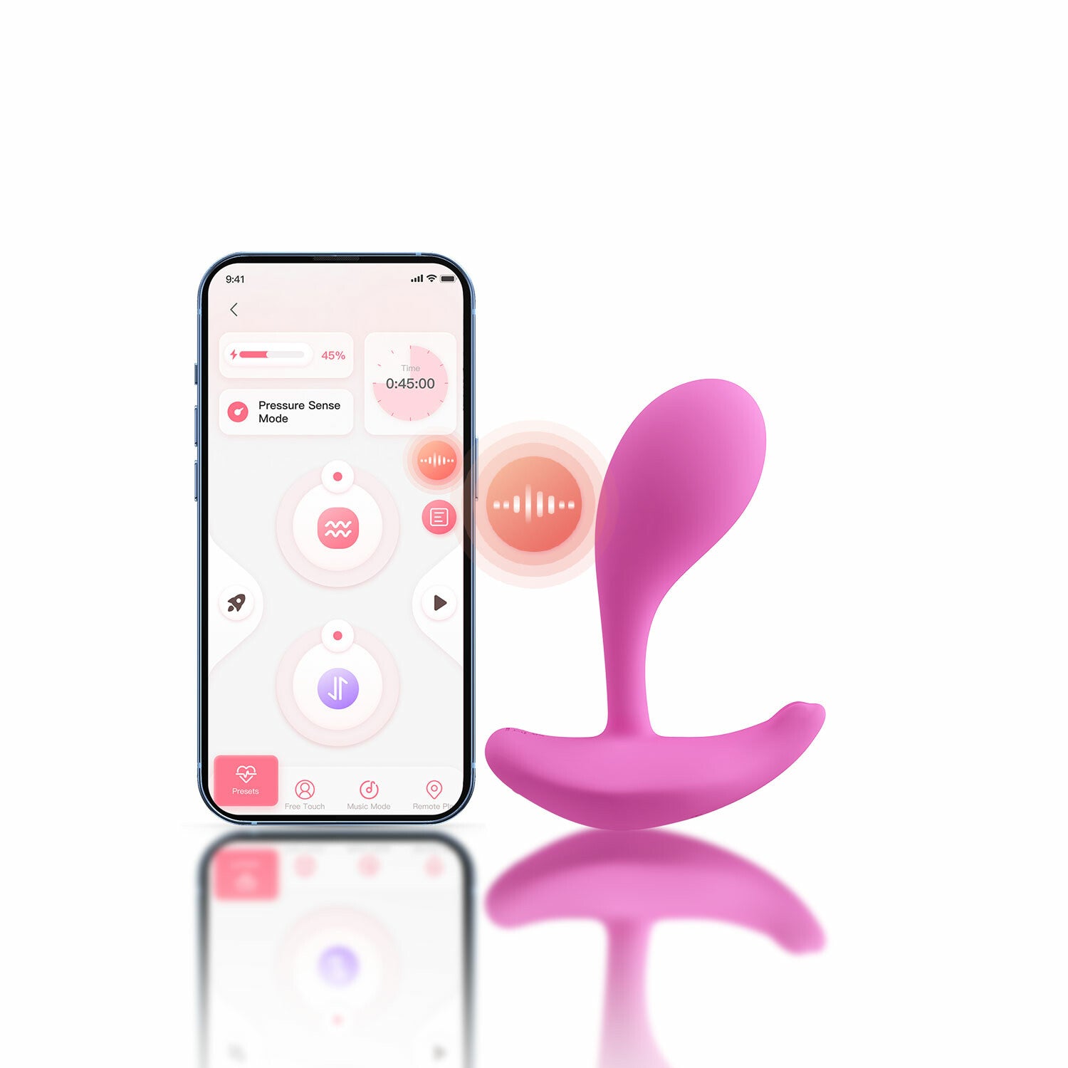 OLY 2 Pressure Sensing APP-enabled Wearable Clit & G Spot Vibrator