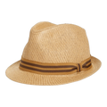 Goorin Bros Killian Jones Straw Fedora Hat — Whiskey