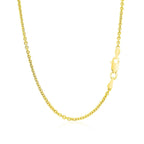 14k Yellow Gold Forsantina Lite Cable Link Chain 1.9mm