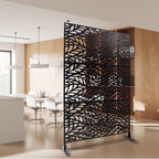 Outdoor & Indoor Privacy Screen - Black
