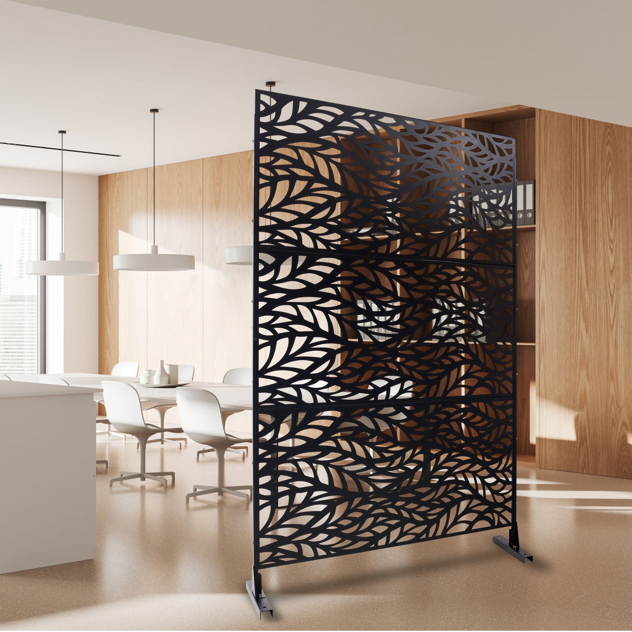 Outdoor & Indoor Privacy Screen - Black