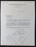 George Friedman Author Autographed 1972 TLS Typed Letter Signed PSA/DNA 177048