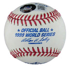 Jorge Posada Autographed 1999 World Series Baseball NY Yankees Beckett 176898