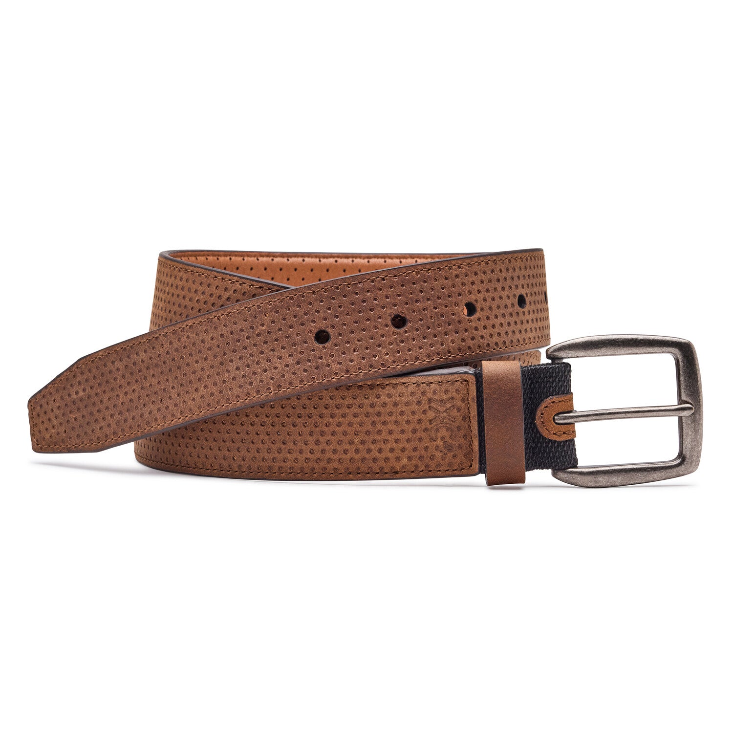 XC4 Perforated Belt // Oiled Tan