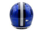 Roger Staubach HOF Autographed/Insc Full Size Flash Authentic Helmet Cowboys BAS