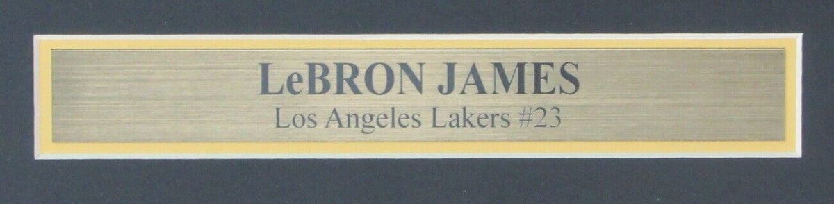 Lebron James Los Angeles Lakers Unsigned  11x14 Photo Framed 155629