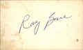 Ray Bare Detroit Tigers d.1994 Signed/Autographed 3x5 Index Card 162577