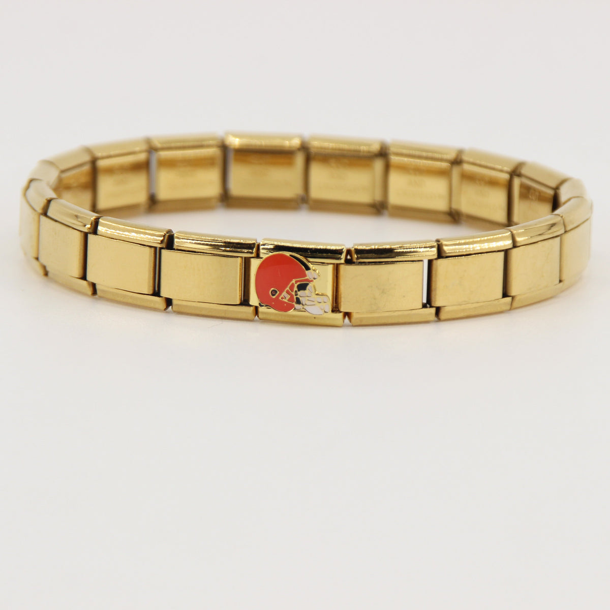 Football Team Logo Italian Charm Bracelet – Custom Gifts for Fans