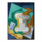 Glass and Fruit 1920 // Juan Gris