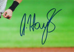 Austin Hays Signed 11x14 Photo Baltimore Orioles Framed Beckett 187163