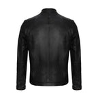 Mock Neck Jacket // Black