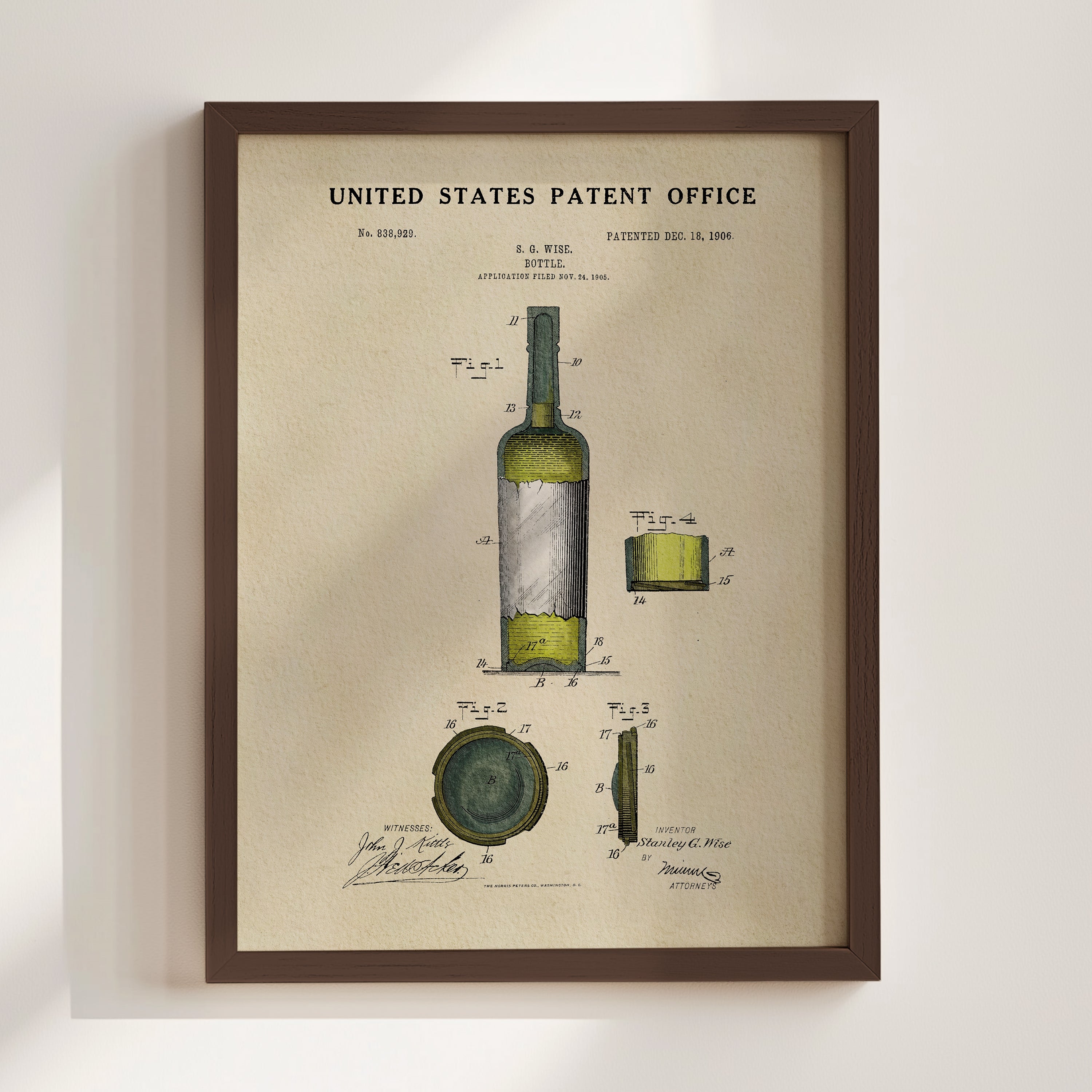 Wine Bottle (1906)