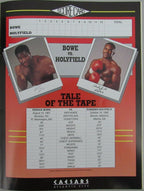 Riddick Bowe vs. Evander Holyfield 1995 Heavyweight Boxing Program 162740