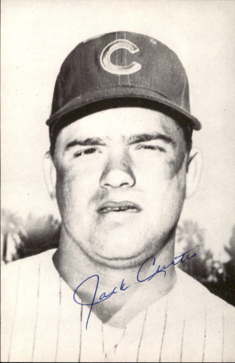 Jack Curtis Chicago Cubs Signed/Auto 3x5  Photo 178164