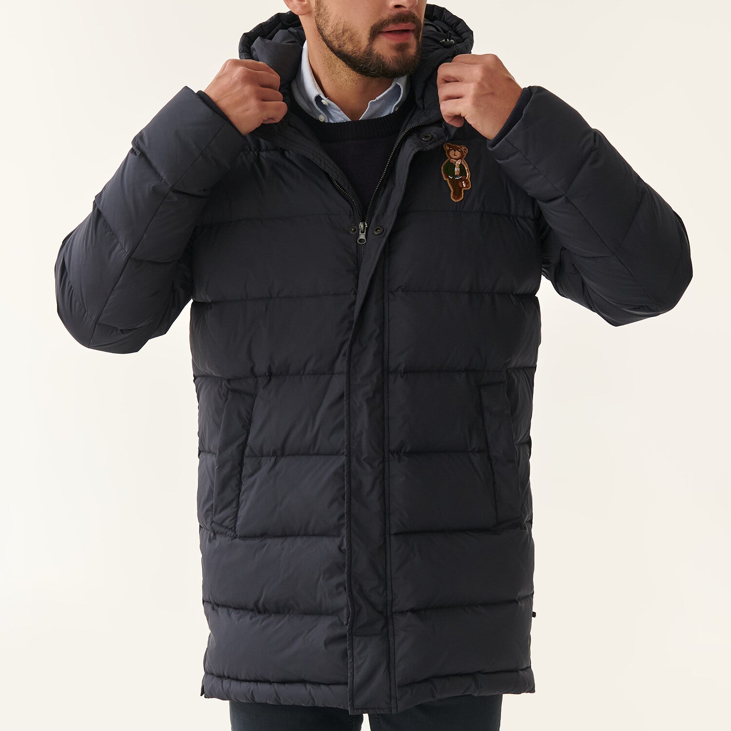 Watt Puffer Jacket // Dark Navy