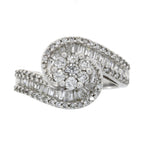 1.00ct Diamond Ring 14KT White Gold